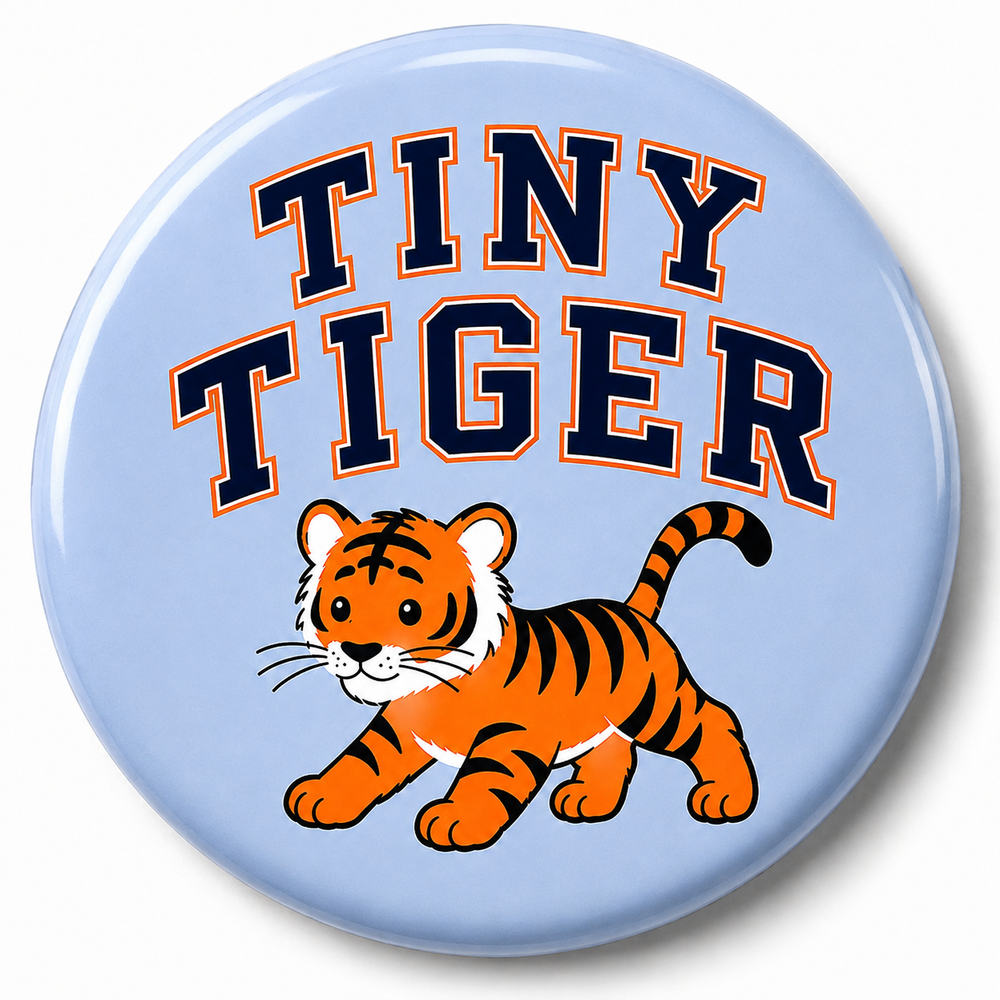 Tiny Tiger Button