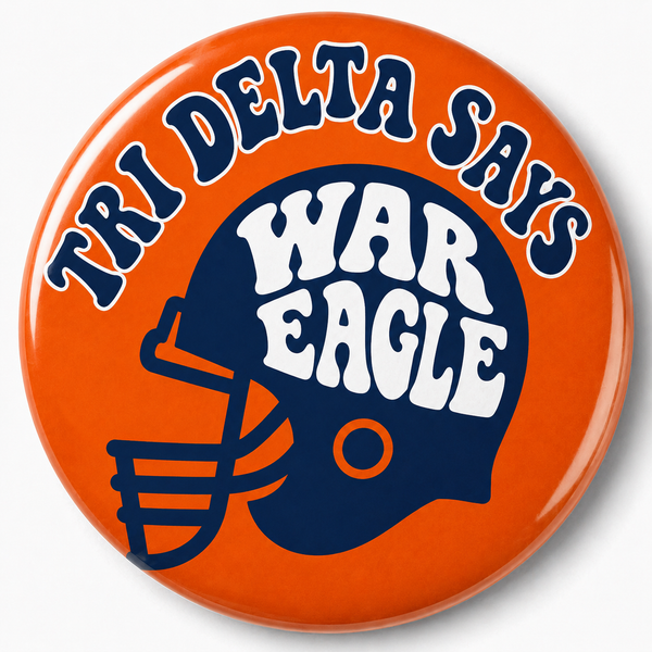 Game Day Helmet Button